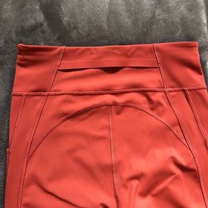 Lululemon salmon pink leggings